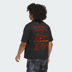 Áo Phông Adidas Nam Chính Hãng - Anthony Edwards Tee - Màu Đen | JapanSport JW2930