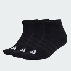 Set Tất Adidas Chính Hãng - Adidas Essentials Low-Cut Cushioned Socks - Màu Đen | JapanSport KD6720