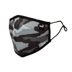 Set 2 Khẩu trang Puma Chính Hãng - PUMA FACE MASK - Đen | JapanSport 054141-05