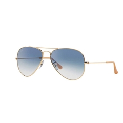 Kính Ray-Ban Chính hãng - RB3025 001/3F 58mm Aviator Gradient Light Blue Unisex Sunglasses | JapanSport