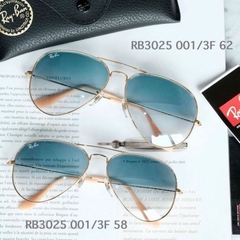 Kính Ray-Ban Chính hãng - RB3025 001/3F 58mm Aviator Gradient Light Blue Unisex Sunglasses | JapanSport