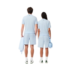 Quần Short Lacoste Chính hãng - Printed cotton fleece - Màu xanh | JapanSport GH0990-51-T01