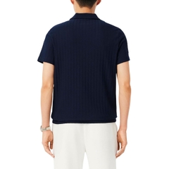 Áo Polo Lacoste Nam Chính hãng - Ultra Dry Badge Accent - Màu navy | JapanSport DH8960-51-525