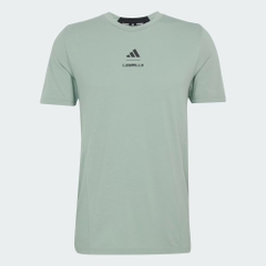 Áo Phông Adidas Nam Chính Hãng - Les Mills Graphic Short-Sleeve T-Shirt - Màu Xanh | JapanSport JW1741