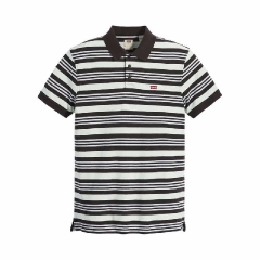 Áo Polo Levi's Chính Hãng - Housemark Polo - Màu Đen/Trắng/Xanh | JapanSport 35883-0115