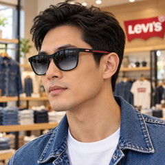 Kính mát nam Levi's Chính Hãng - LV 5027/S 0003/9O 57 - Màu Xanh | JapanSport