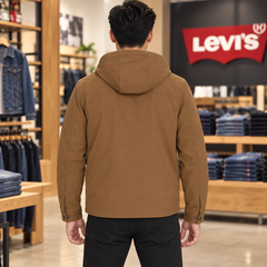 Áo Khoác Levi's Chính Hãng -  Men's Ripstop Softshell Jacket - Màu Nâu | JapanSport LM5RP136-brn