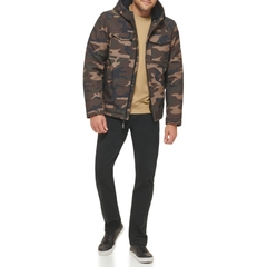 Áo Khoác Levi's Chính Hãng - Soft Shell Sherpa Hooded Jacket - Màu Camo| JapanSport LM1RP012-cfg
