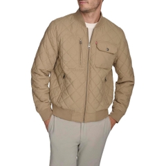 Áo Khoác Levi's Chính Hãng - Levi's Men's Diamond Quilted Bomber Jacket - Màu be | JapanSport LM2MN433-LT3