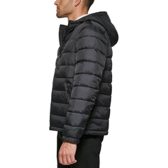 Áo Khoác Levi's Chính Hãng - Quilted Puffer with Sherpa Lined Hood - Màu đen | JapanSport LM2EN076-BLK