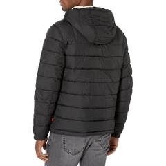 Áo Khoác Levi's Chính Hãng - Quilted Puffer with Sherpa Lined Hood - Màu đen | JapanSport LM2EN076-BLK