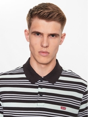 Áo Polo Levi's Chính Hãng - Housemark Polo - Màu Đen/Trắng/Xanh | JapanSport 35883-0115