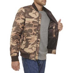 Áo Khoác Levi's Chính Hãng - MA-1 Flight Lightweight Zip-Up Bomber Jacket - Màu cam | JapanSport LM2RN192-bwc
