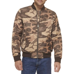 Áo Khoác Levi's Chính Hãng - MA-1 Flight Lightweight Zip-Up Bomber Jacket - Màu cam | JapanSport LM2RN192-bwc