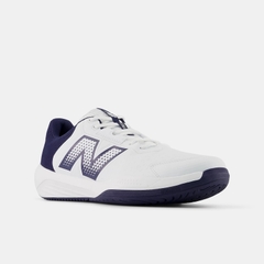 Giày Tennis New Balance Nam Chính Hãng - 696v6 Synthetic Shoes - Màu Trắng | JapanSport M6969CV