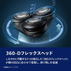 Máy cạo râu Philips Chính hãng - 27 Blades, 360-D Flex Head - S5445/03 | JapanSport