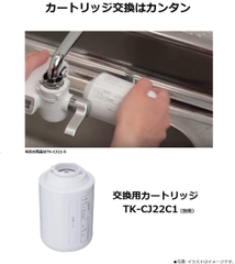 Máy lọc nước tại vòi Panasonic TK-CJ12-W - Made in Japan