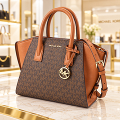 Túi nữ Michael Kors Đeo Chéo Chính Hãng – Avril Small - Màu nâu | JapanSport 35F4G4VS1B