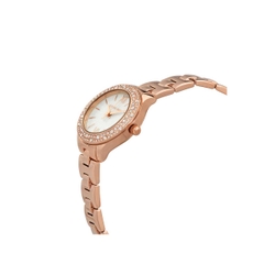 Đồng hồ Michael Kors Chính hãng - Liliane Quartz Crystal White Dials Watch 28 mm | JapanSport MK4558