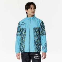 Áo Khoác Mizuno Chính Hãng - N-XT Breath Thermo Warmer - Màu xanh | JapanSport 32JEB740-16