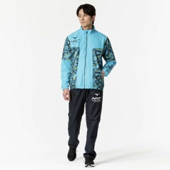 Áo Khoác Mizuno Chính Hãng - N-XT Breath Thermo Warmer - Màu xanh | JapanSport 32JEB740-16