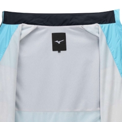 Áo Khoác Mizuno Chính Hãng - N-XT Breath Thermo Warmer - Màu xanh | JapanSport 32JEB740-16