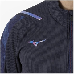 Áo Khoác Mizuno Chính Hãng - Dry Air Flow Jacket - Màu Xanh | JapanSport 32MCA556-11
