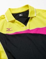 Áo Polo Nữ Mizuno Chính Hãng - Dry Science Game Shirt - Màu Đen | JapanSport 62JA7213-94