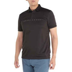 Áo Polo Mizuno Chính Hãng - Solar Cut Short Sleeve Shirt - Nam - Màu đen  | JapanSport E2MAB001-09