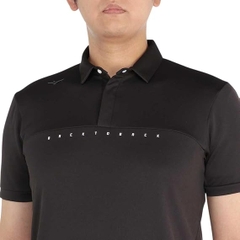 Áo Polo Mizuno Chính Hãng - Solar Cut Short Sleeve Shirt - Nam - Màu đen  | JapanSport E2MAB001-09