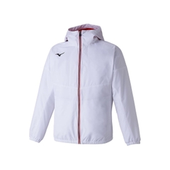 Áo Khoác Mizuno Chính Hãng - Training Cross Jacket - Màu Trắng | JapanSport N2JCB000-76