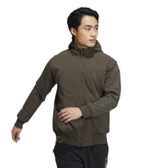 Áo Khoác Adidas Nam Chính Hãng - MTRACKHB Padded - Xám | JapanSport HR5225