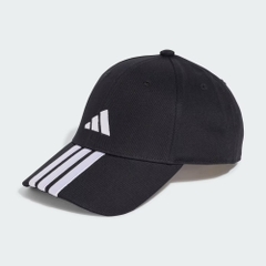 Mũ Adidas Chính Hãng - Mũ Bóng Chày Logo Mới 3 Sọc - Màu Đen | JapanSport JG1072