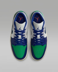 Giày Nike Chính Hãng - Air Jordan 1 Low - Màu xanh | JapanSport 553558-147