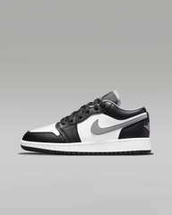 Giày Nike Chính Hãng - Air Jordan 1 Low (GS) - Màu Trắng/đen | JapanSport 553560-040