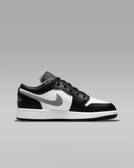 Giày Nike Chính Hãng - Air Jordan 1 Low (GS) - Màu Trắng/đen | JapanSport 553560-040