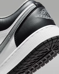 Giày Nike Chính Hãng - Air Jordan 1 Low (GS) - Màu Trắng/đen | JapanSport 553560-040