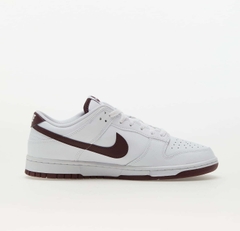 Giày Nike Nam Chính Hãng - Nike Dunk Low Retro White Night Maroon - Trắng | JapanSport DV0831-102
