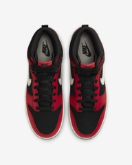 Giày Nike Nam Chính Hãng - Nike Dunk High Retro - Đỏ/Đen | JapanSport DV0826-001