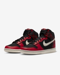 Giày Nike Nam Chính Hãng - Nike Dunk High Retro - Đỏ/Đen | JapanSport DV0826-001