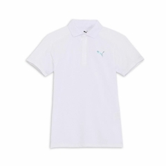 Áo Polo Golf Puma Nữ Chính Hãng - W PF TECH LINE POLO - Màu Trắng | Japansport 633361-03