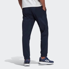 Quần Adidas Nam Chính Hãng - AEROREADY Essentials Stanford Tapered Cuff - Navy | JapanSport GK8894
