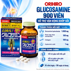 VIÊN UỐNG BỔ XƯƠNG KHỚP ORIHIRO GLUCOSAMIN 900 VIÊN