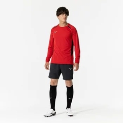 Áo Dài Tay Mizuno Chính Hãng - Solar Cut Field Shirt - Màu Đỏ | JapanSport P2MAB047-66