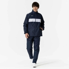 Áo Khoác Mizuno Chính Hãng - Warm Coat - Màu Xanh | JapanSport P2MEB590-14