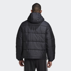 Áo Khoác Adidas Chính Hãng - PADDED HOODED PUFFER JACKET - Đen | JapanSport GE1291