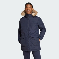Áo Khoác Adidas Nam Chính Hãng - UTILITAS HOODED PARKA - Navy | JapanSport GT1701
