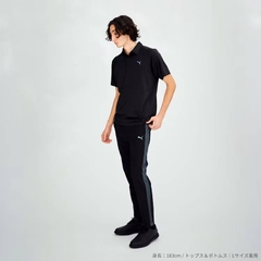 Áo Polo Puma Chính Hãng - Golf PF Solid Line 3D Short-Sleeve - Màu Đen | JapanSport 633307-01