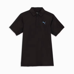 Áo Polo Puma Chính Hãng - Golf PF Solid Line 3D Short-Sleeve - Màu Đen | JapanSport 633307-01