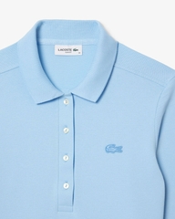 Áo Polo Lacoste Chính hãng - Women's Slim Fit L.12.D Stretch Mini Piqué Polo - Màu Xanh | JapanSport PF5464-51-HBP